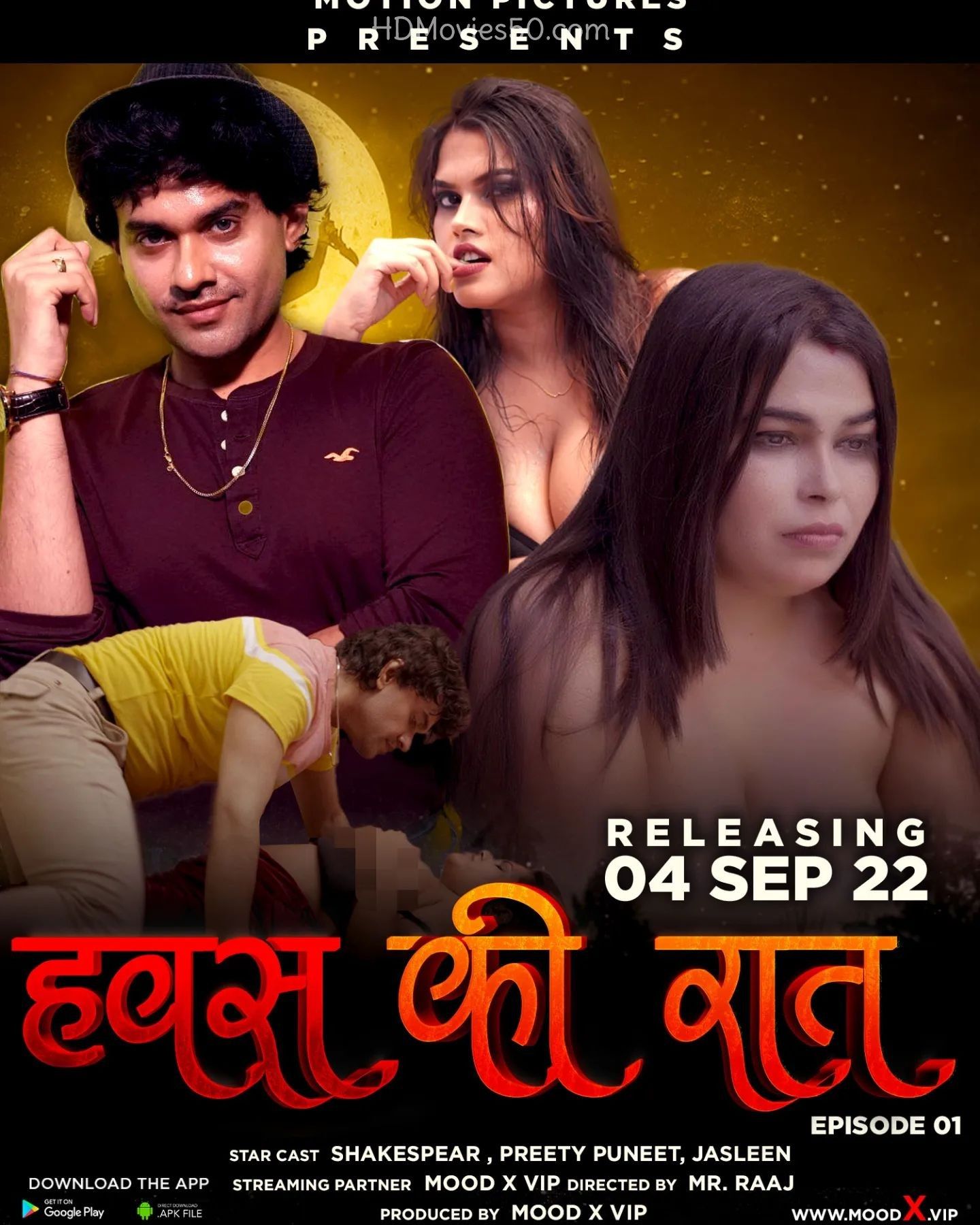 Hawas Ki Raat (2022) S01E01 MoodX Hindi Web Series HDRip download full movie