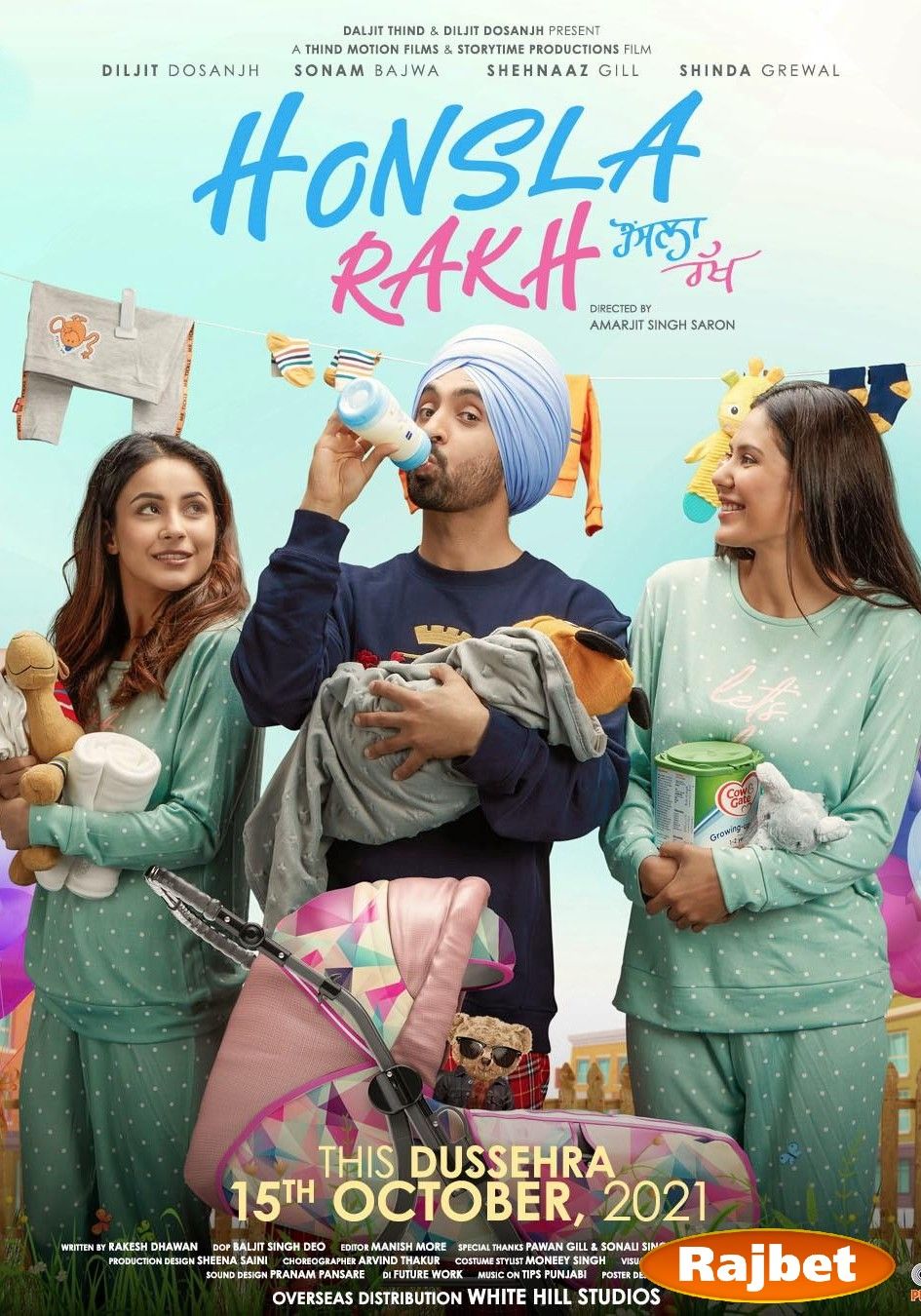 Honsla Rakh (2021) Punjabi CAMRip download full movie
