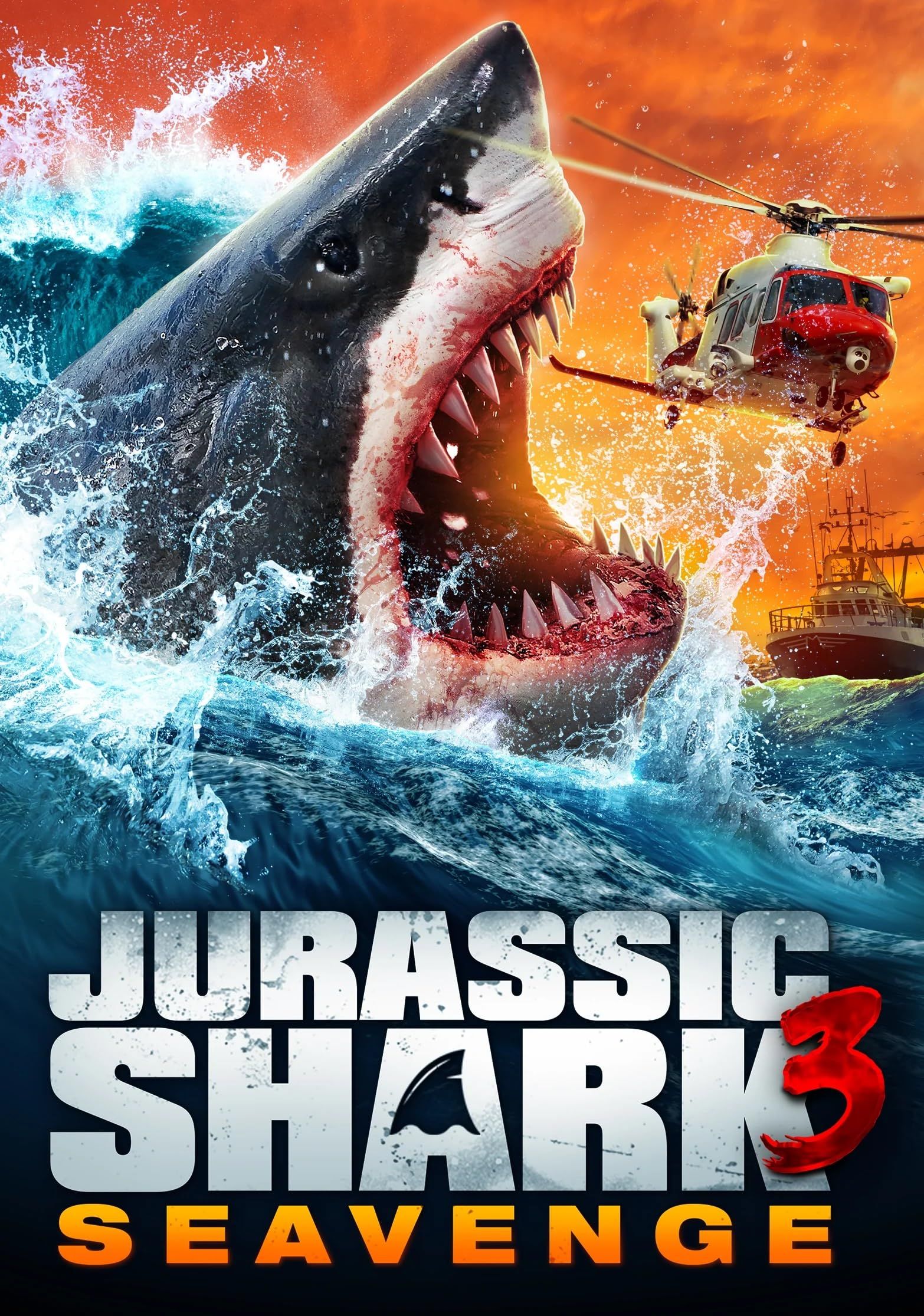 Jurassic Shark 3 Seavenge (2023) Hollywood Movie download full movie