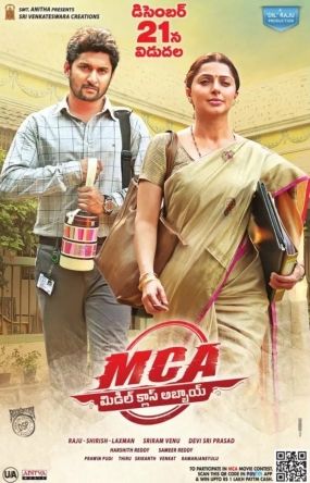 Middle Class Abbayi (MCA) 2017 Hindi Dubbed HDRip download full movie