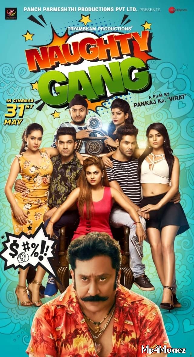 Naughty Gang (2019) Hindi HDRip download full movie