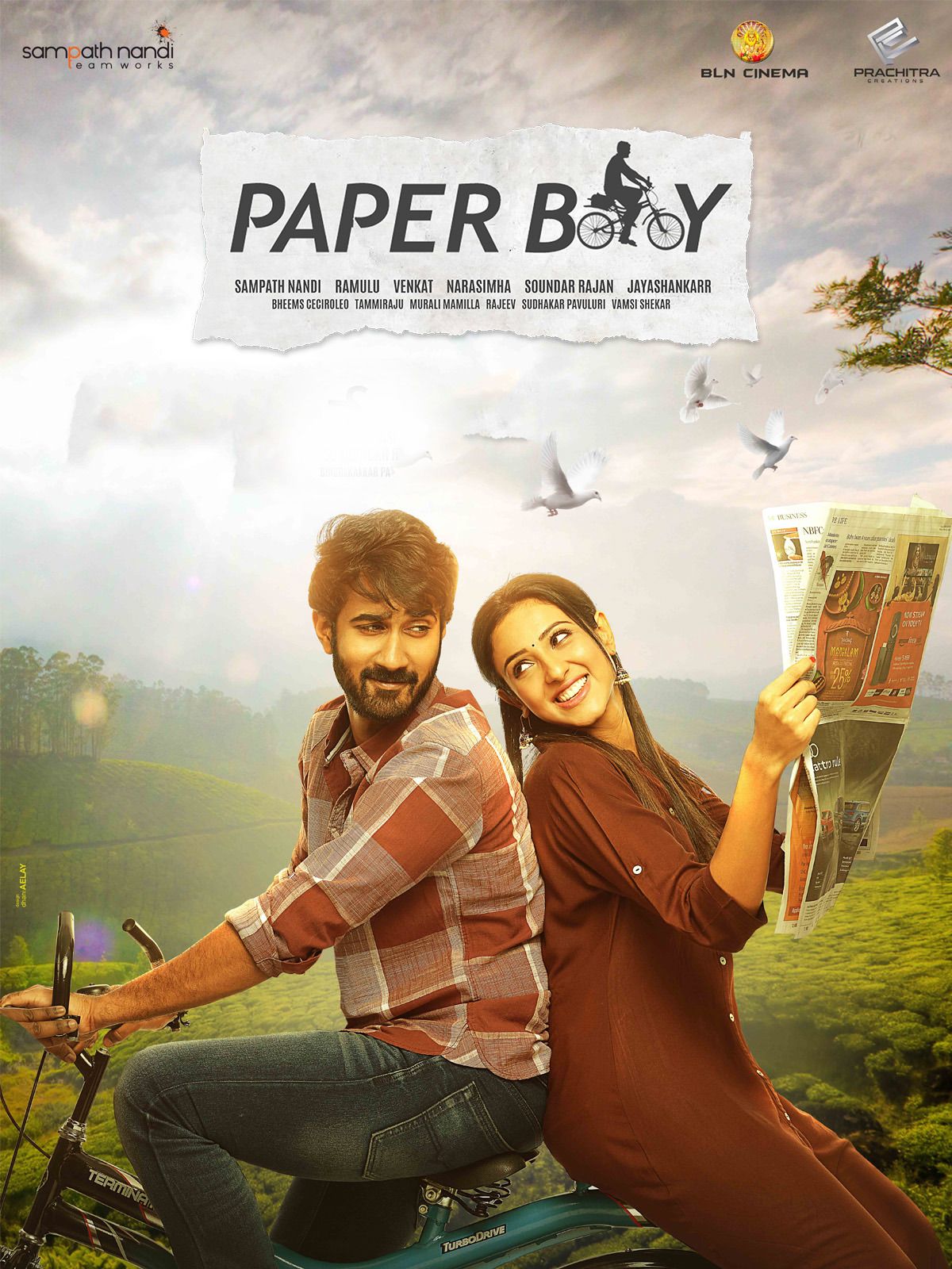 Paper Boy (2022) Hindi ORG Dubbed HDRip download full movie