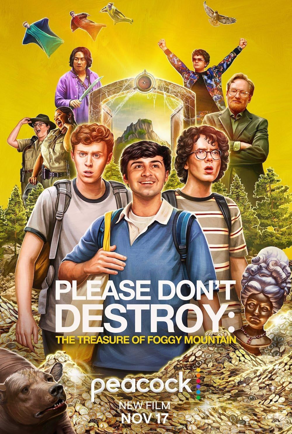 Please Dont Destroy The Treasure of Foggy Mountain (2023) Hollywood English Movie download full movie