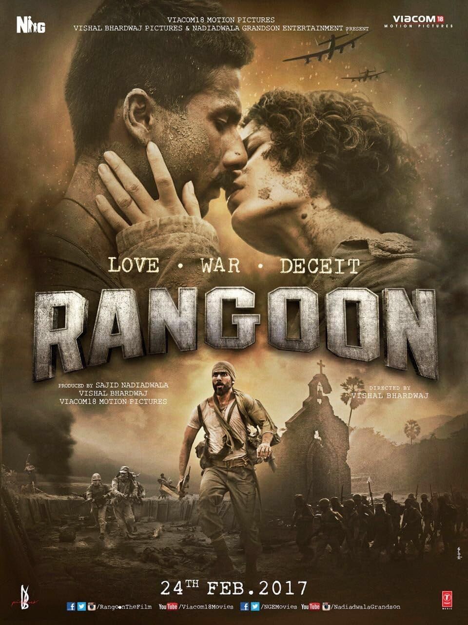 Rangoon (2017) Hindi Movie download full movie
