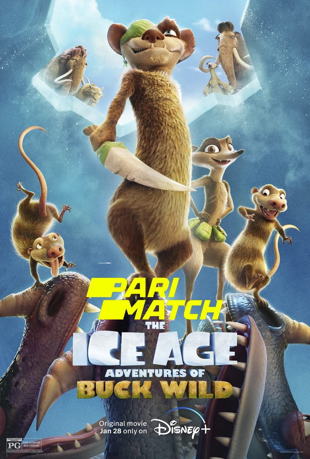 The Ice Age Adventures of Buck Wild (2022) Tamil (Voice Over) Dubbed WEBRip download full movie