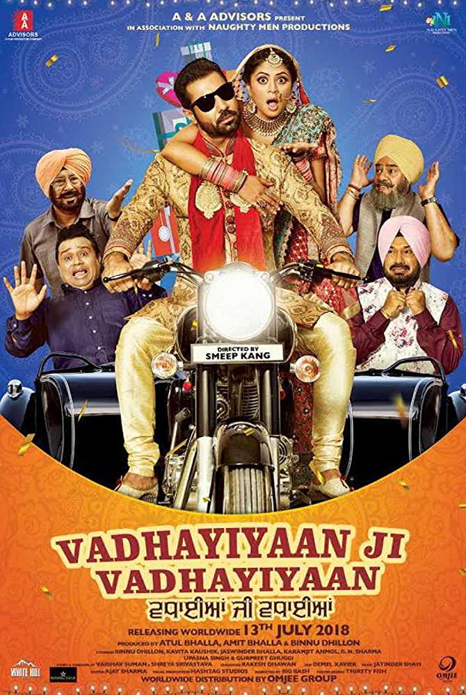 Vadhayiyaan Ji Vadhayiyaan 2018 Full Movie download full movie