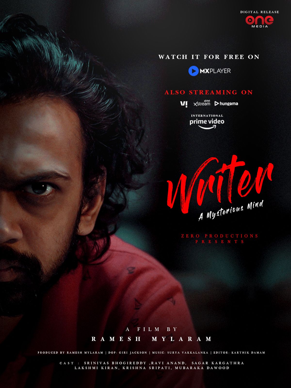 Writer – A Mysterious Mind (2021) Hindi HQ Dubbad HDRip download full movie