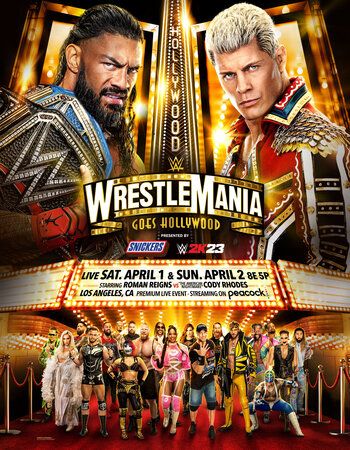 WWE WrestleMania 39 (2023) PPV (Night 01) HDTV download full movie