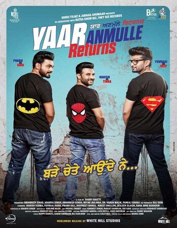 Yaar Anmulle Returns (2021) Punjabi HDRip download full movie
